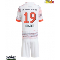 Bayern Munich Alphonso Davies #19 Replica Away Minikit 2025-26 Short Sleeve (+ pants)
